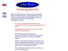Thy Text